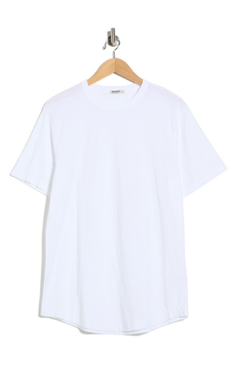 BUCK MASON Slub Cotton T-Shirt, Alternate, color, White