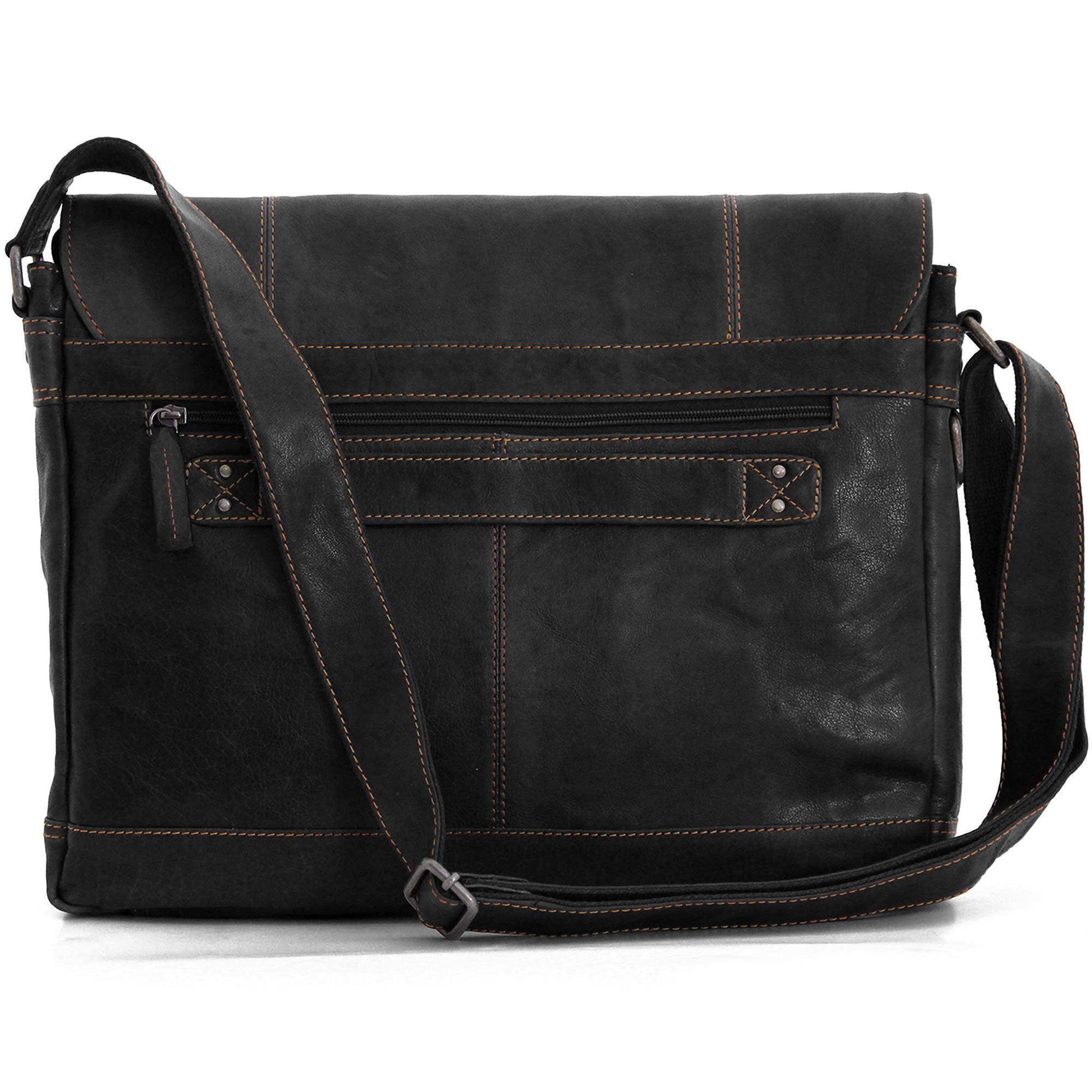 Voyager Full-Size Messenger Bag, Alternate, color, Black