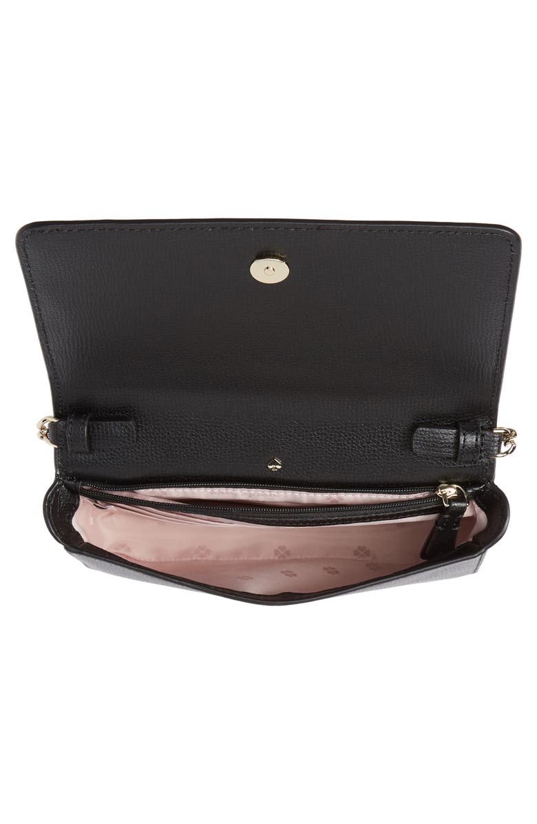 Kate Spade New York sylvia leather wallet on a chain, Alternate, color, 