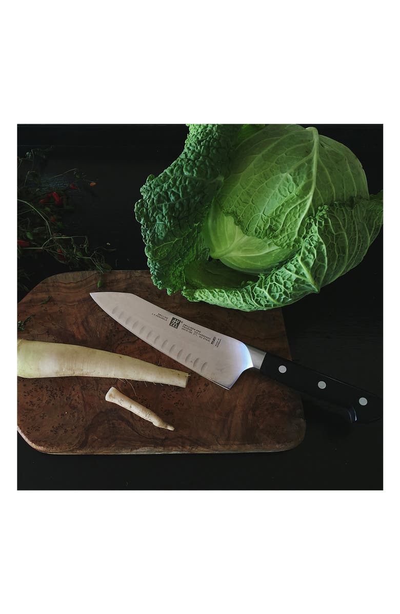 ZWILLING Pro 7-Inch Rocking Santoku Knife, Alternate, color, Silver