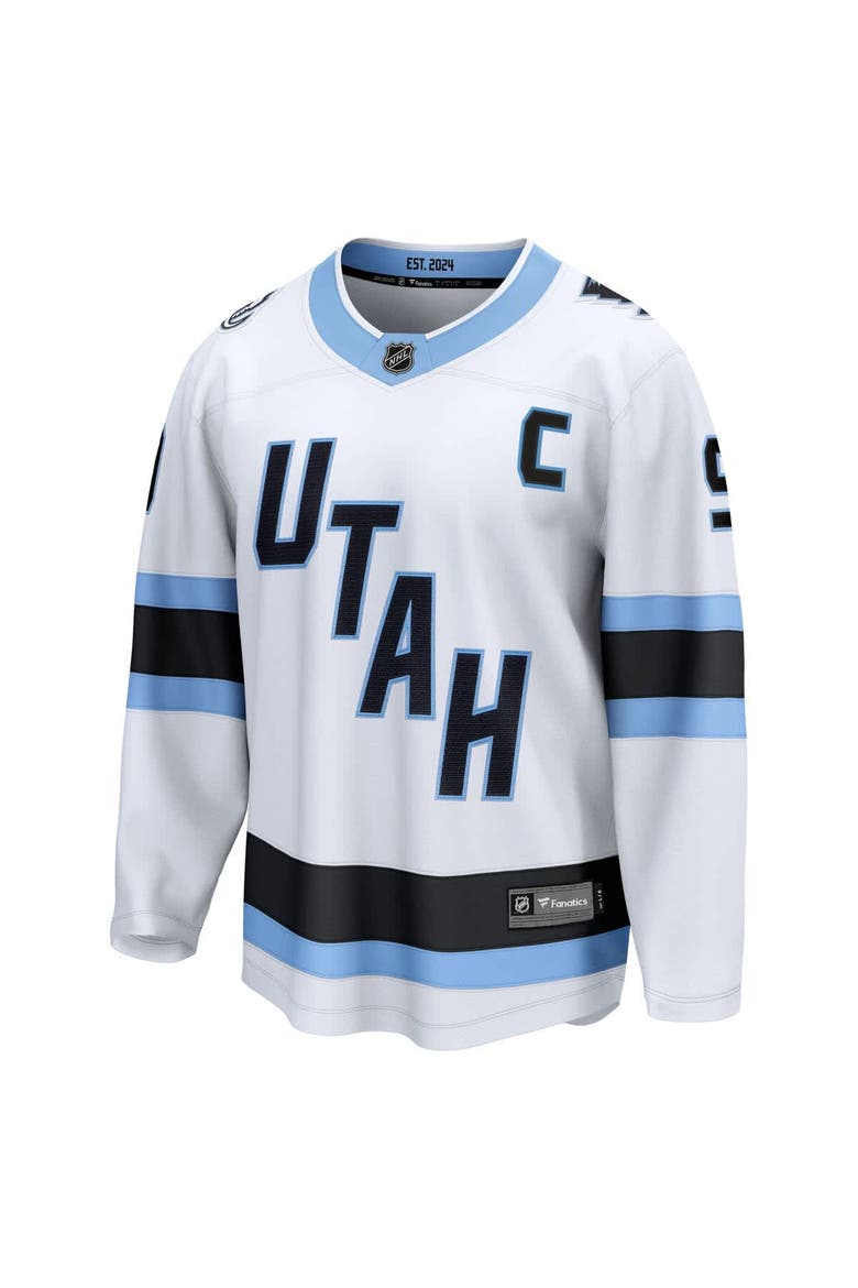 Men's Fanatics Clayton Keller White Utah Mammoth Away Breakaway Player Jersey, Alternate, color, White