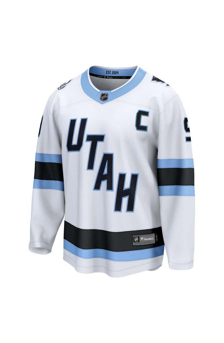 FANATICS Men's Fanatics Clayton Keller White Utah Mammoth Away Breakaway Player Jersey, Alternate, color, White