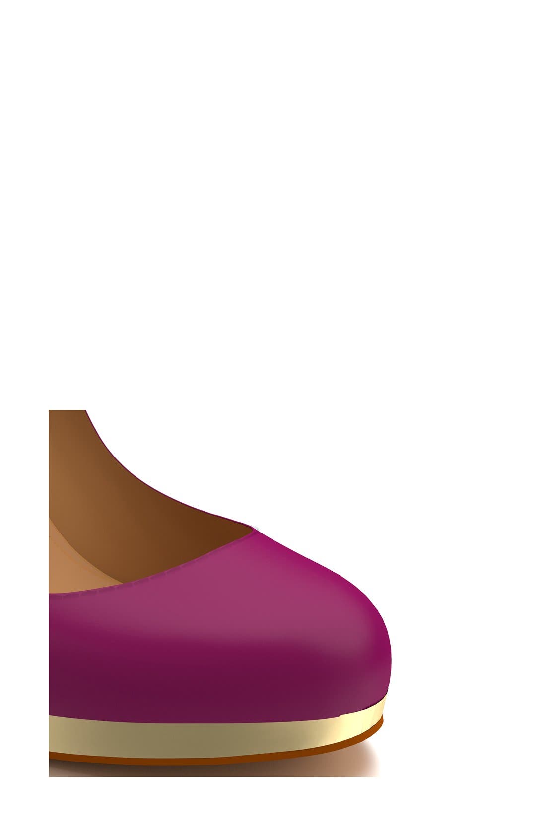Mary Jane Platform Pump, Alternate, color, PURPLE/ SOFT PINK