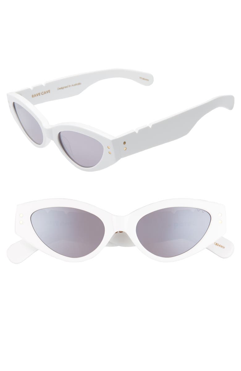 Pared x Bec + Bridge Rave Cave 49mm Cat Eye Sunglasses, Main, color,