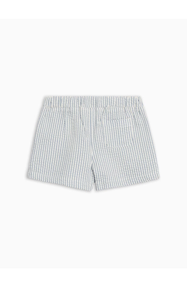 Colroed Organics Organic Nixie Seersucker Shorts, Alternate, color, Shore Stripe/Sea
