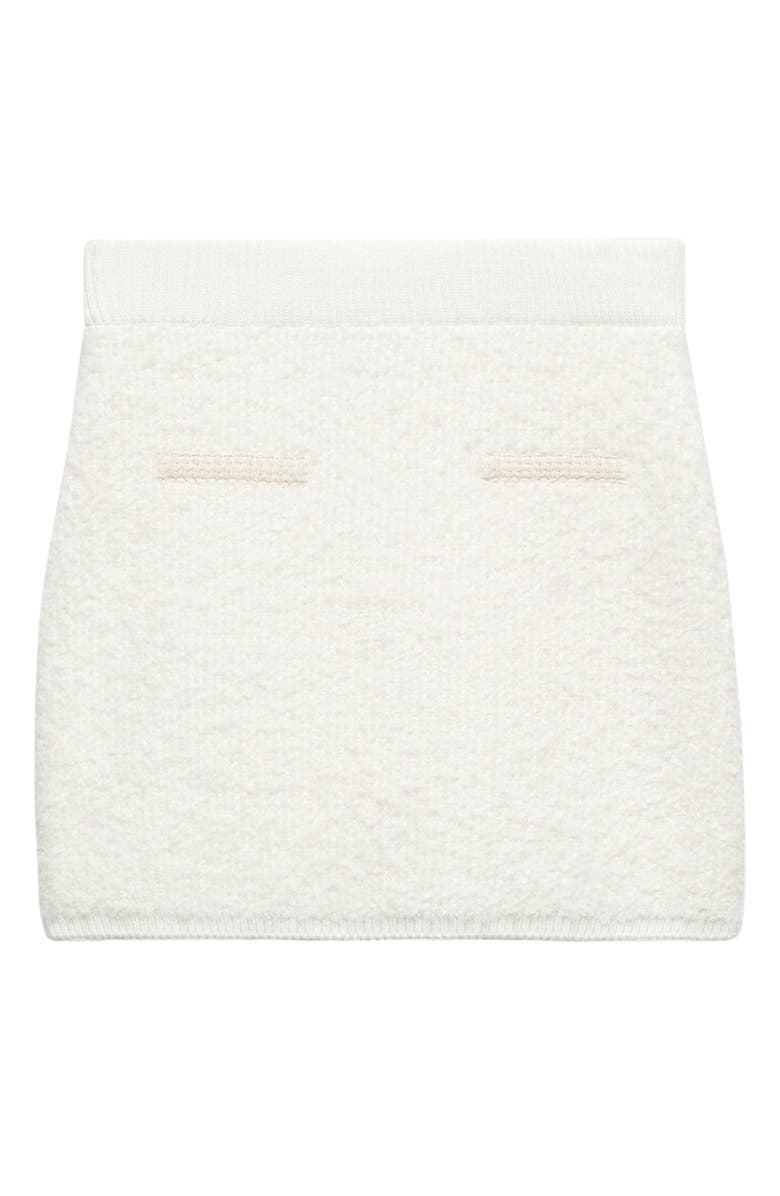 MANGO Tweed Miniskirt, Main, color, 