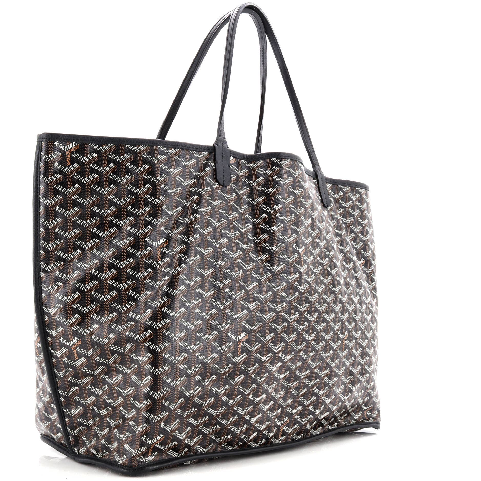 Pre-Owned Goyard Anjou Reversible Tote Coated Canvas GM, Alternate, color, 