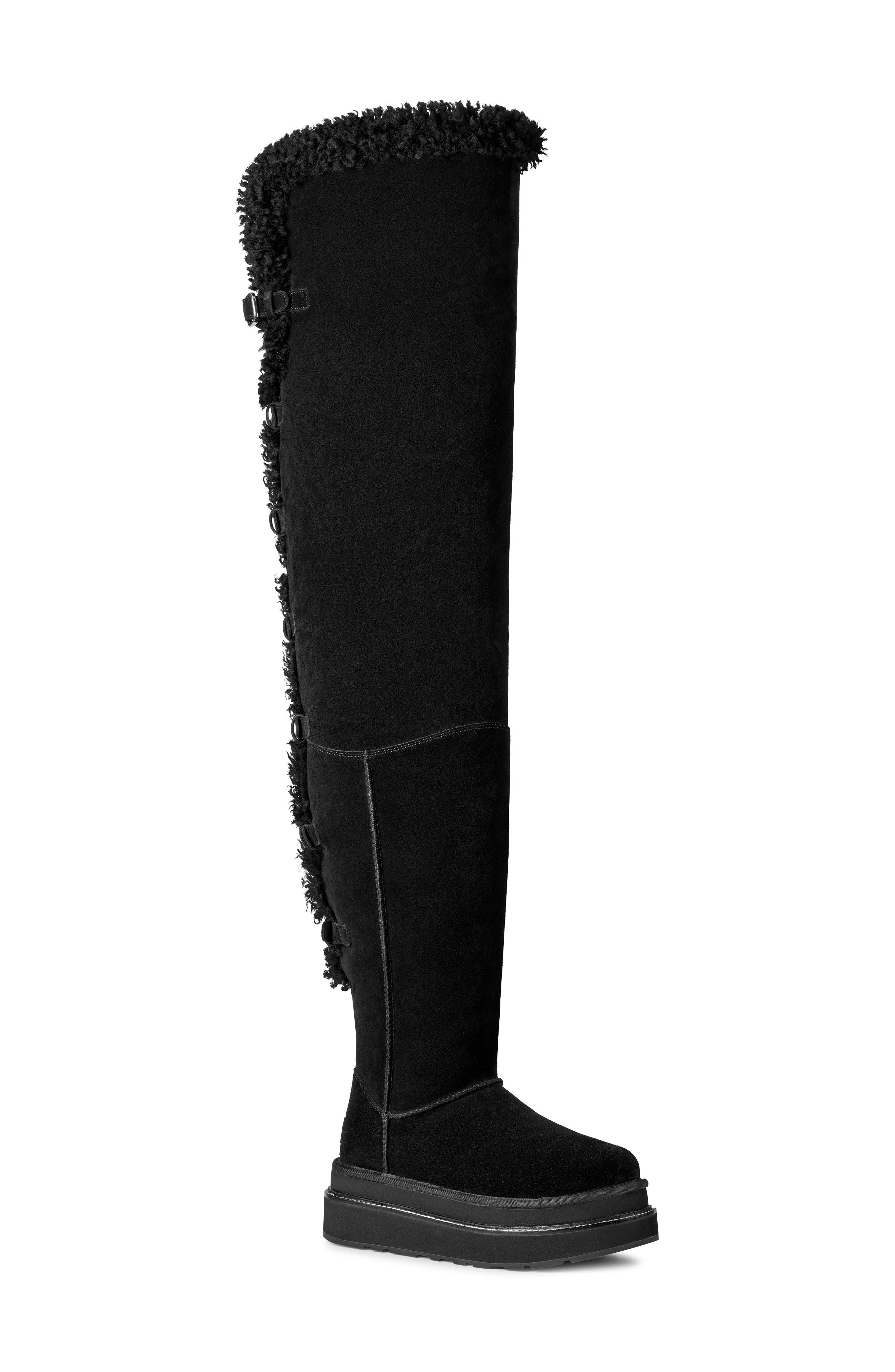 UGG<sup>®</sup> x Sacai Thigh High Boot, Main, color, 