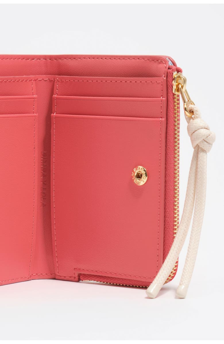 Bimba y Lola Compact Purse, Alternate, color, Bright Red