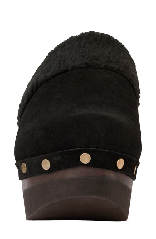 Andre Assous André Assous Olivia Faux Shearling Clog In Black