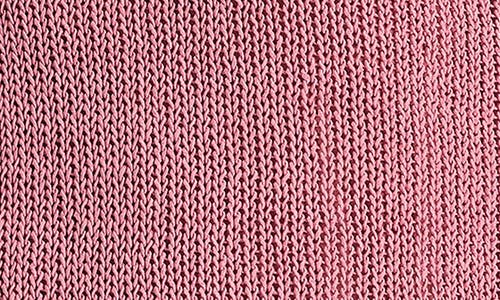 Vince Open Knit Boat Neck Sweater In Peony Wood