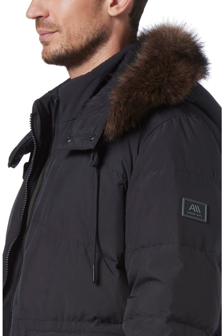 Gramercy Water Resistant Parka, Alternate, color, BLACK