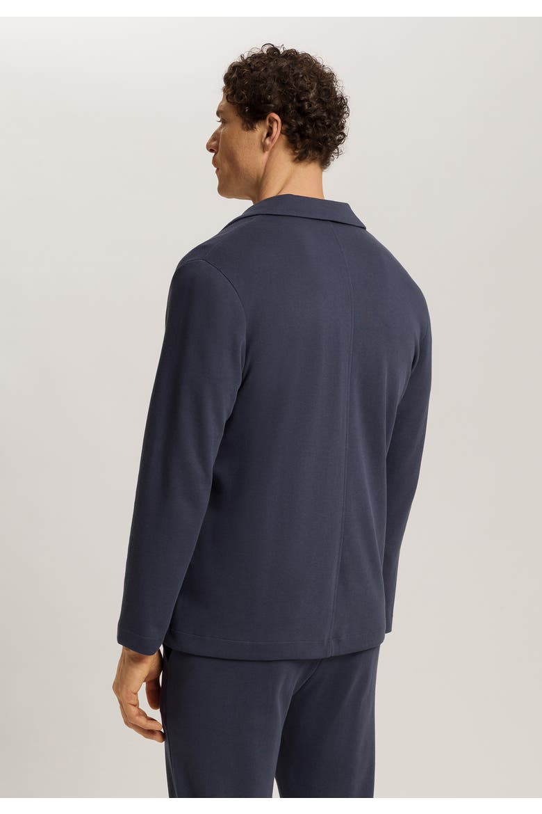 Travelwear Cotton Rib Blazer, Alternate, color, Ombre Blue
