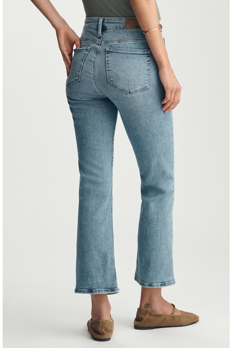 Anika Crop Flare Jeans, Alternate, color, LIGHT BRUSHED FLEX BLUE