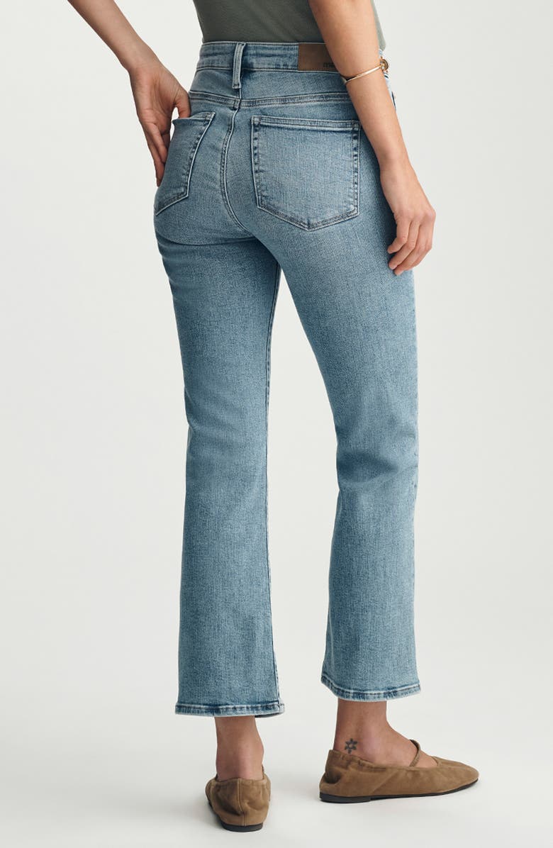 Mavi Jeans Anika Crop Flare Jeans, Alternate, color, Light Brushed Flex Blue
