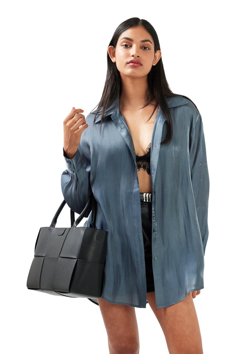 Back To You Iridescent Shirt, Alternate, color, Slate