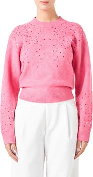 Endless Rose Sequin Crewneck Sweater
