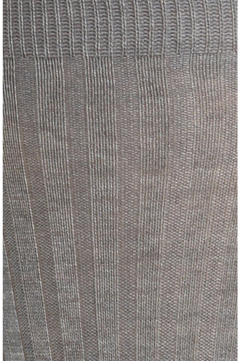 Cotton Blend Mid Calf Dress Socks, Alternate, color, MID GREY