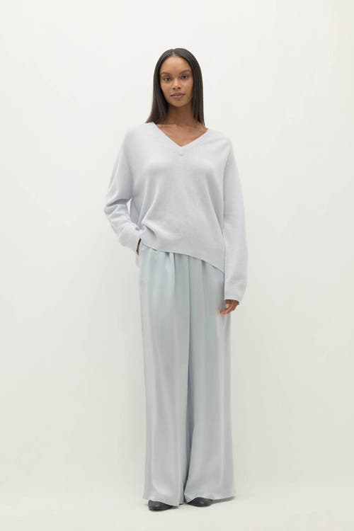 Naked Cashmere Sydney V-neck Cashmere Sweater In Gray