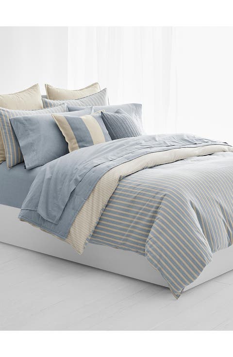 Graydon Bold Stripe 212 Count Cotton Comforter