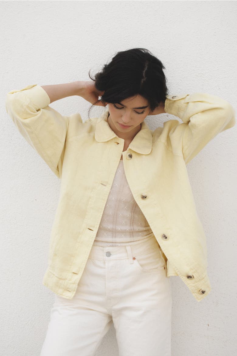 Béatrice Jacket, Alternate, color, BUTTER