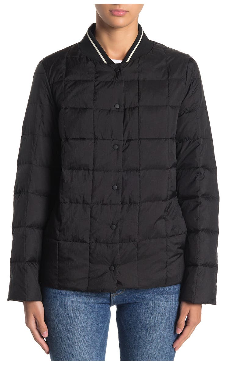 Trina Turk Solid Puffer Down Jacket, Alternate, color,