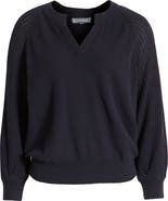 Wit & Wisdom V-Notch Sweater