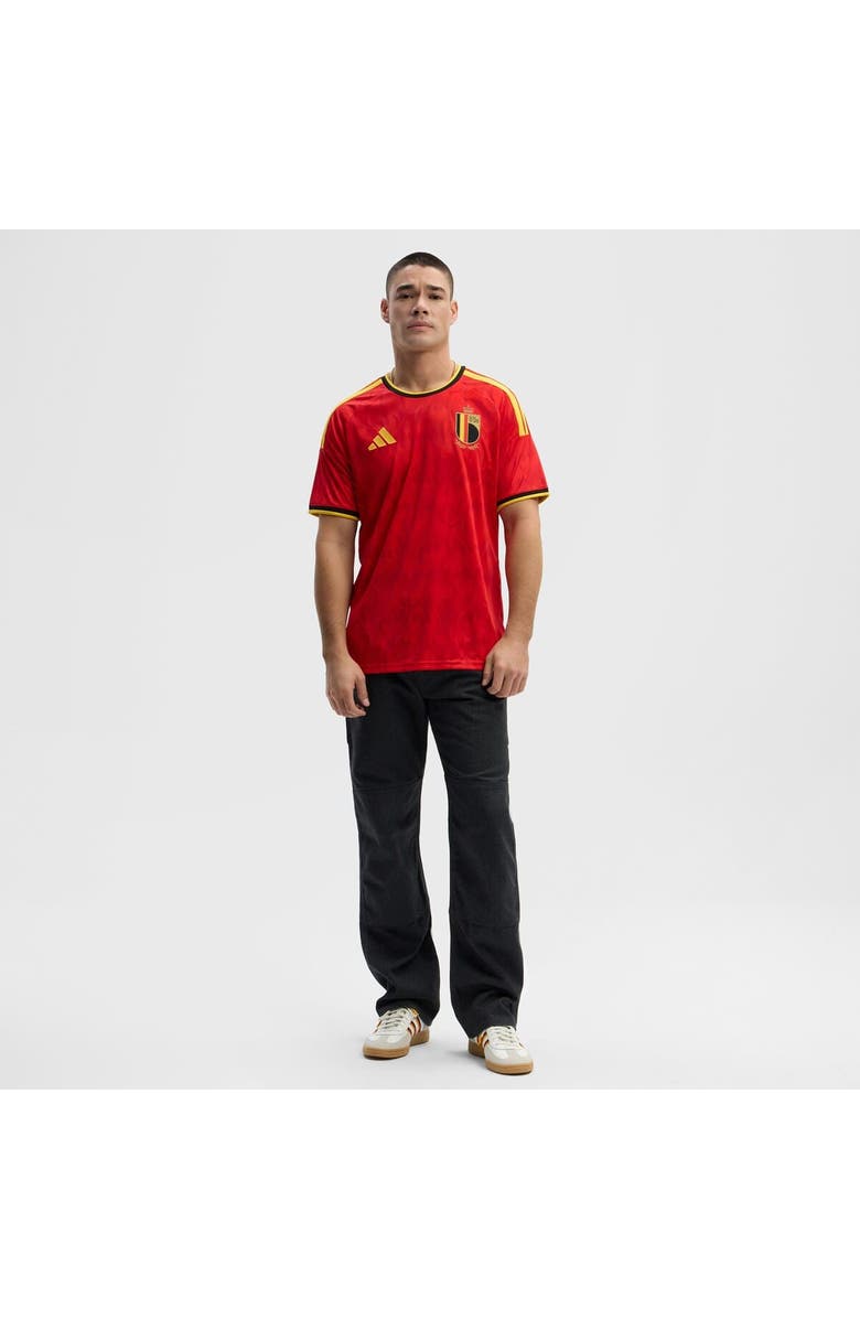 adidas Men's adidas  Red Belgium National Team FIFA x World Cup 2026 Home Replica Jersey, Alternate, color, Red
