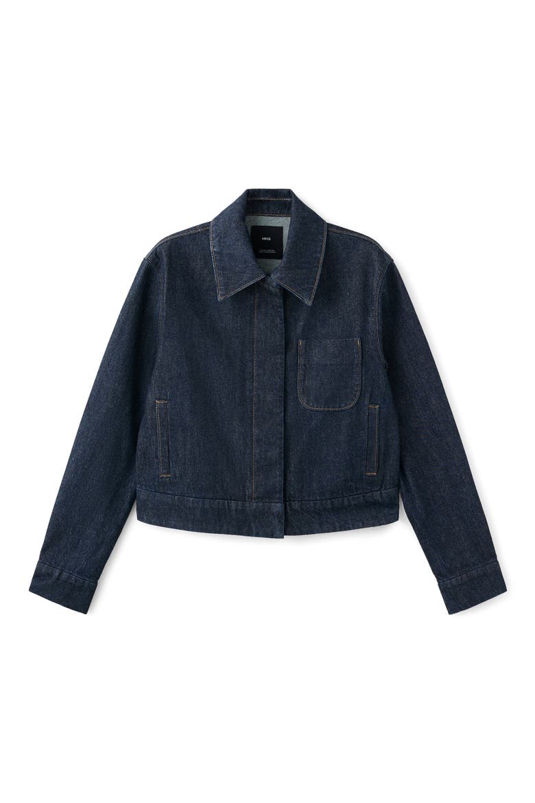 Denim Jacket, Alternate, color, BLUE