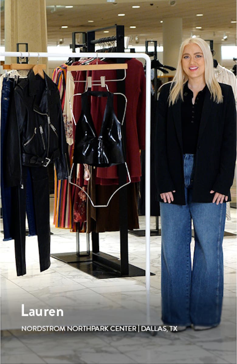 Ariadne Latex Halter Top, sales video thumbnail