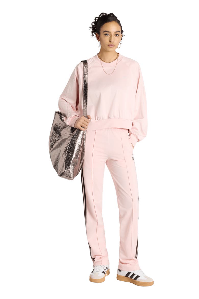 Pearl Crewneck Sweatshirt, Alternate, color, SANDY PINK/