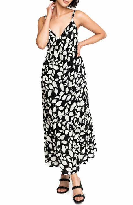 GIBSONLOOK Carmen Tie Back Maxi Sundress