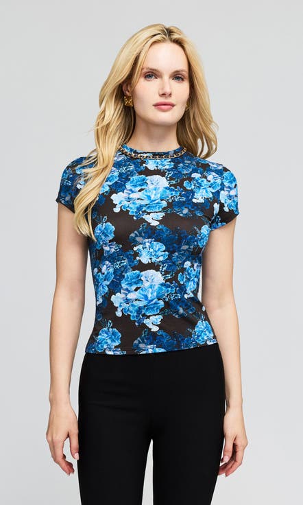 Tate Floral Chain Top