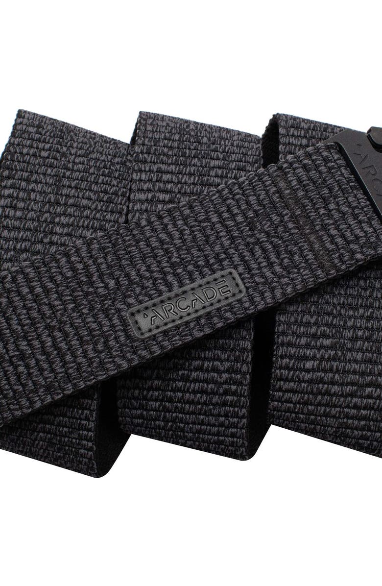 ARCADE Woody Belt, Alternate, color, Heather Limo