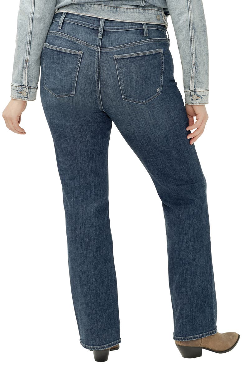 Silver Jeans Co. Suki Curvy Mid Rise Slim Bootcut Jeans, Alternate, color, Beats