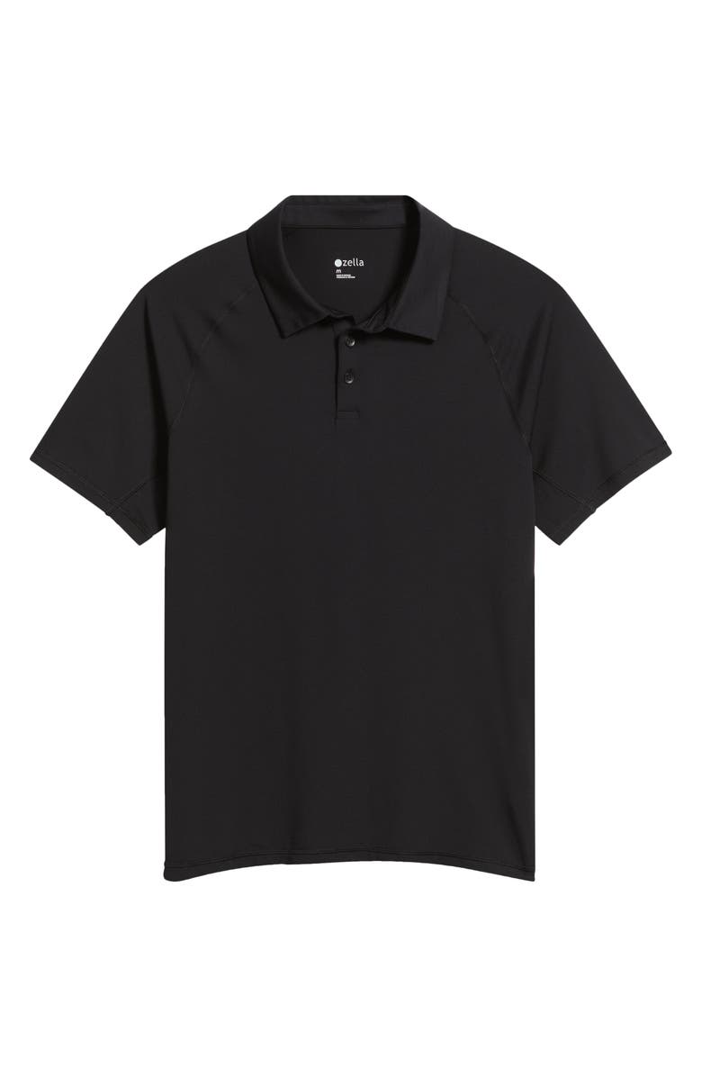 Zella Endurance Performance Polo, Main, color, Black