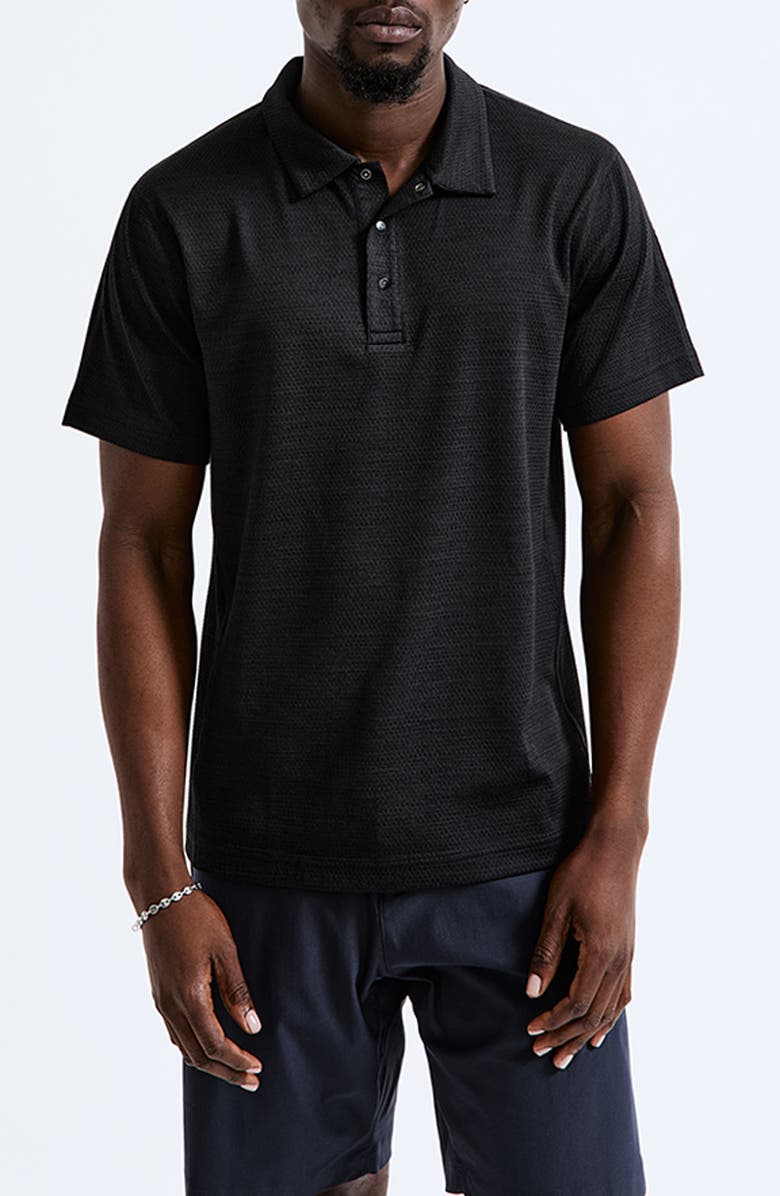 Reigning Champ Solotex<sup>®</sup> Mesh Tiebreak Polo, Main, color, 