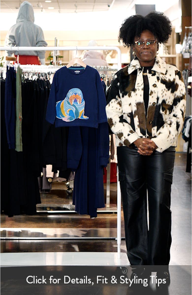 Kids' Superstitch Long Sleeve Cotton T-Shirt, sales video thumbnail