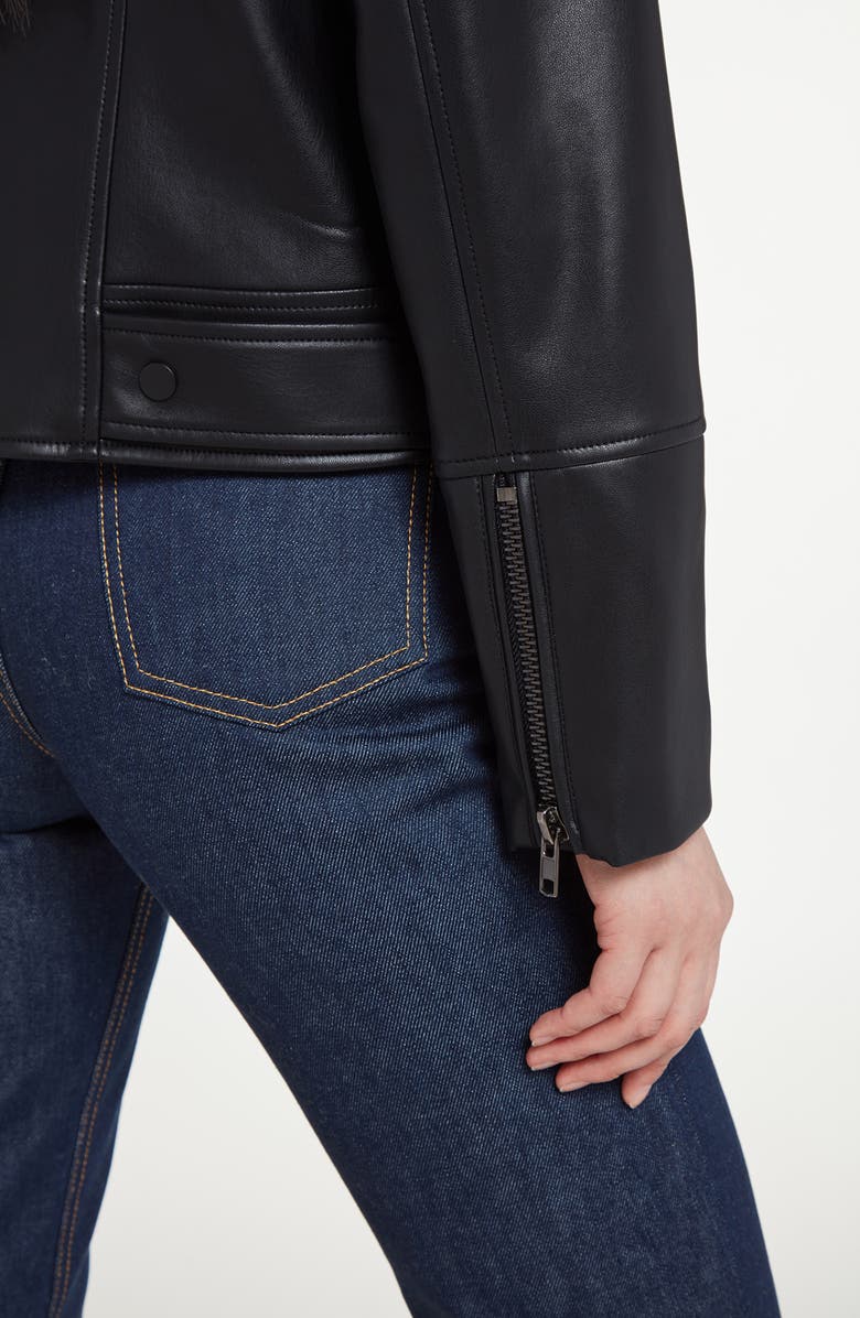 Apparis Sofi Faux Leather Moto Jacket, Alternate, color,