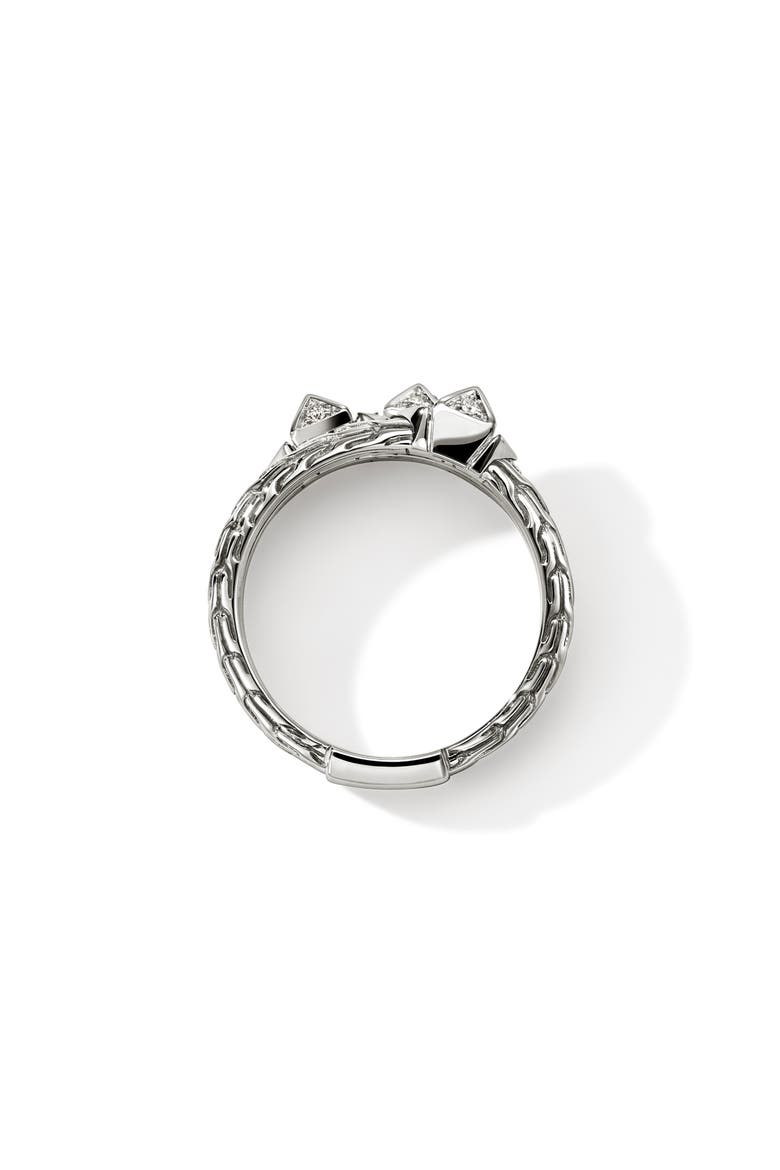 Icon Stud Triple Row Ring, Alternate, color, SILVER