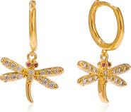 LA MENO Skimmer Shine Hoop Earrings