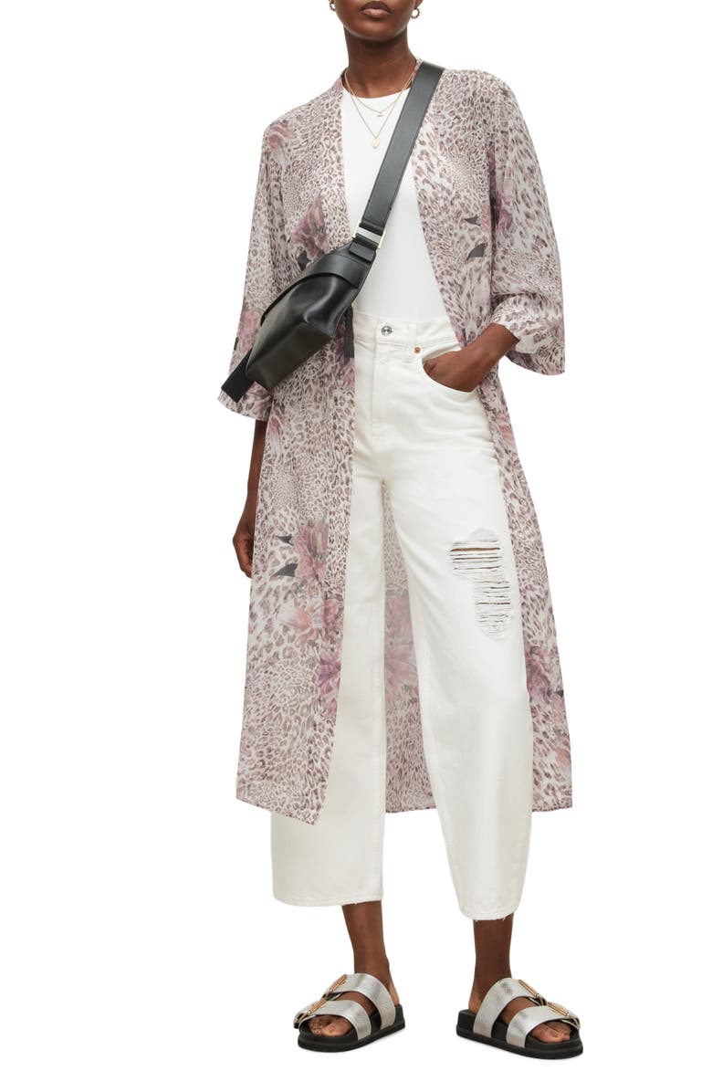 AllSaints Carine Laertes Duster, Alternate, color, 