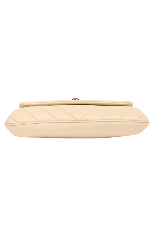 KURT GEIGER KURT GEIGER LONDON LONG KENSINGTON LEATHER SHOULDER BAG 