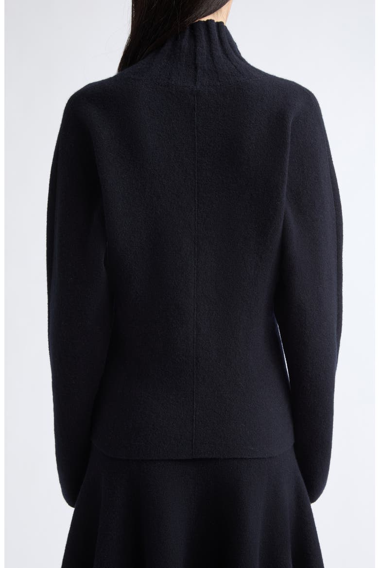 Lothea Lofty Merino Wool Turtleneck Sweater, Alternate, color, NAVY MELANGE