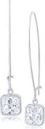 CZ by Kenneth Jay Lane Cubic Zirconia Drop Earrings