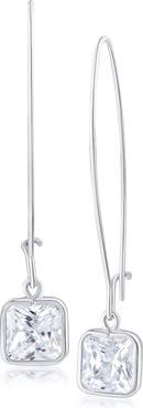 CZ by Kenneth Jay Lane Cubic Zirconia Drop Earrings