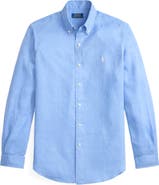 Polo Ralph Lauren Classic Fit Linen Button-Down Shirt