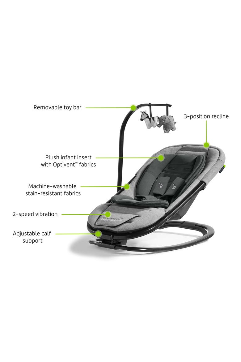 City Sway™ 2-in-1 Rocker & Bouncer, Alternate, color, GRAPHITE
