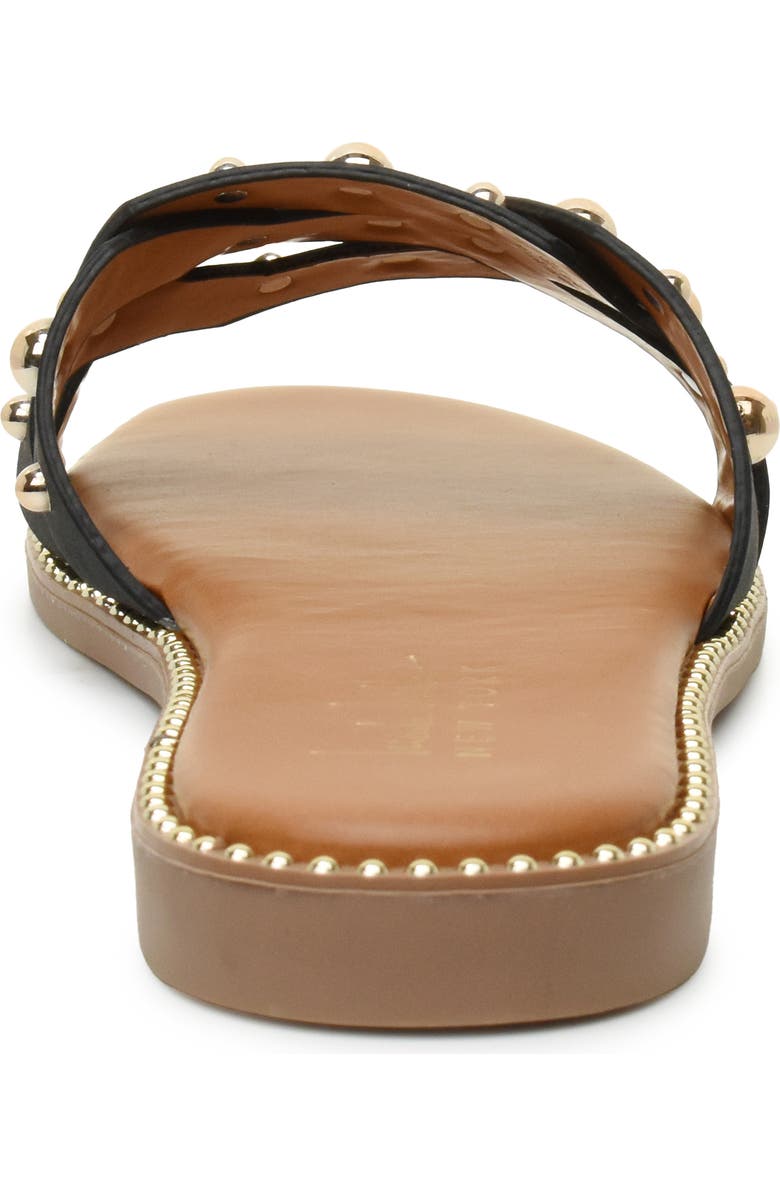 Nicole Miller Studded Slide Sandal, Alternate, color,