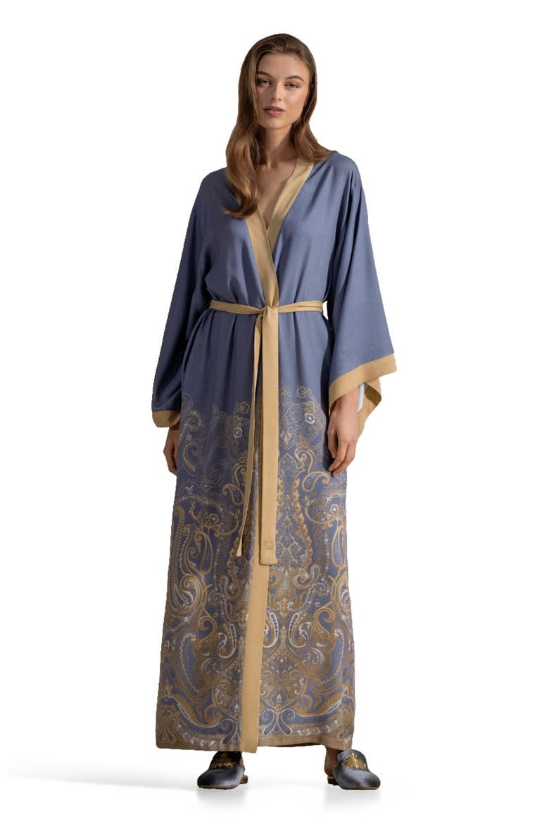 Esthira Women's Robe, Main, color, Blue